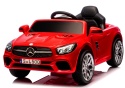 Autko na akumulator Mercedes SL500 CZERWONY Piankowe Koła EVA, fotelik ekoskóra- NOWA WERSJA