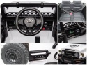 Autko na akumulator Toyota FJ Cruiser BIAŁY, 4x4, Fotelik z ekoskóry, pilot, koła EVA