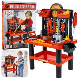 Warsztat Dla Dzieci Stolik Majsterkowicza Narzędzia Akcesoria 70 cm