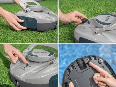 Bestway Bezprzewodowy odkurzacz basenowy AquaTronix G150 - czyści dno 58960