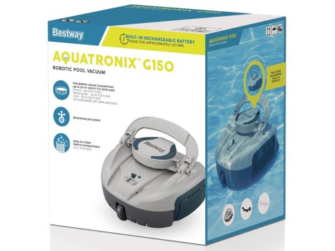 Bestway Bezprzewodowy odkurzacz basenowy AquaTronix G150 - czyści dno 58960