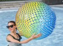 Bestway Dmuchana piłka plażowa KOLOROWE KWADRACIKI - duża 107cm 31152