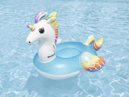 Bestway Dmuchany materac do pływania JEDNOROŻEC z uchwytami 155x119cm 41114