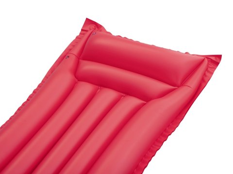 Bestway Materac plażowy dmuchany - jednoosobowy CZERWONY 183x69cm 44007