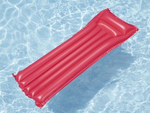 Bestway Materac plażowy dmuchany - jednoosobowy CZERWONY 183x69cm 44007