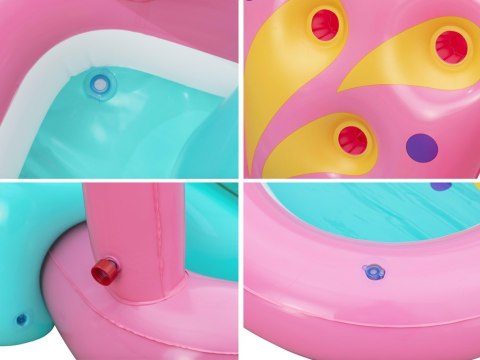 Bestway Wodny plac zabaw MOTYLEK 180x180x117cm + zjeżdżalnia i akces. 53175