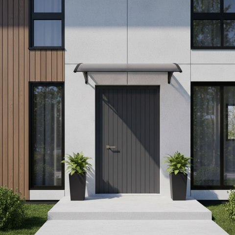 Daszek nad drzwi 150x80 cm zadaszenie osłona poliwęglan MultiGarden