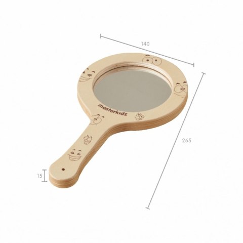 MASTERKIDZ 5 Drewnianych Paletek Lupy z Kolorowymi Soczewkami