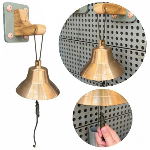 MASTERKIDZ Dzwonek Edukacyjny z Brązu Akcesoria Do Tablicy STEM