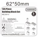 MASTERKIDZ Zestaw Klocków Konstrukcyjnych STEM 135 el.