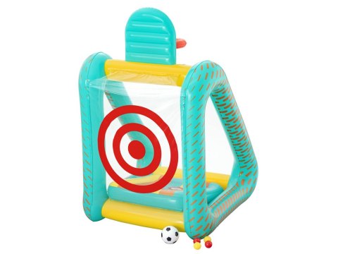 Bestway Gra ogrodowa 3w1 koszykówka + piłka nożna + cel 127x109x178cm 52813