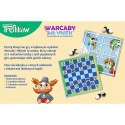 Gra planszowa Warcaby i Młynek Rodzina Treflików Trefl 02658