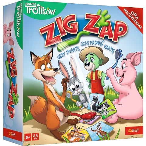 Gra zręcznościowa Zig Zap Rodzina Treflików Trefl 02821