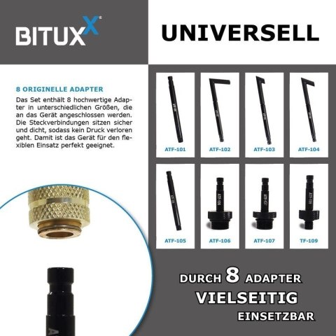 Pompa oleju przekładniowego, do napełniania ręczna Bituxx 3litry 10-30PSI