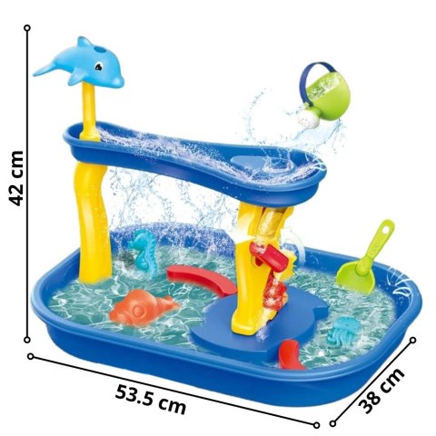WOOPIE Stolik Wodny Wodospad Delfinek 11el.