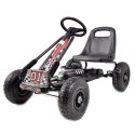 Wielki Gokart A-15 Pompowane koła HIT CZARNY/A-15