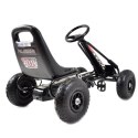 Wielki Gokart A-15 Pompowane koła HIT CZARNY/A-15