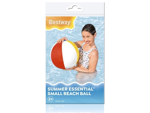 Bestway Dmuchana piłka plażowa w paski 51cm 31021