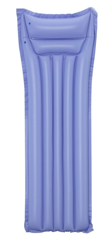 Dmuchany Materac do pływania Fioletowy BESTWAY 183x69cm + Poduszka