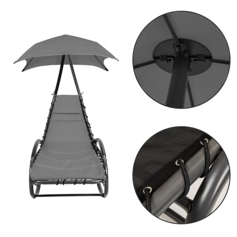 Fotel ogrodowy leżak leżanka bujana ogrodowa hamak MultiGarden