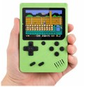 Gra Elektroniczna Konsola Retro 108w1 Ekran LCD Zielona