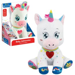 Słodziutki Interaktywny Pluszowy Jednorożec Świeci Śpiewa Język Polski Clementoni 50937