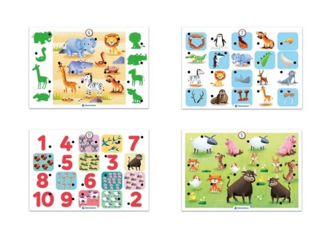 Gra edukacyjna Interaktywny Quiz Zwierzęta Język Polski Clementoni 50942