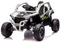 Kawasaki Teryx SZARY Buggy Auto na akumulator 4x4 Koła EVA, Skóra, Pilot RC