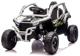 Kawasaki Teryx SZARY Buggy Auto na akumulator 4x4 Koła EVA, Skóra, Pilot RC