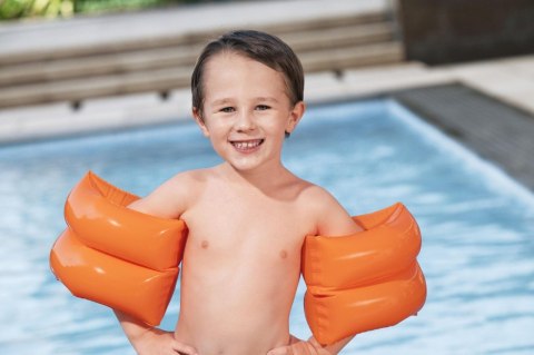 Rękawki do nauki pływania dla dzieci Pomarańczowe BESTWAY 25x20cm