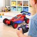 Samochód Wyścigówka Superbohatera Zdalnie Sterowana RC Czerwona