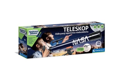 Naukowa Zabawa Teleskop NASA 300x Język Polski Clementoni 50756