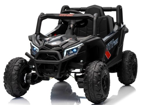 UTV2 Auto na Akumulator BUGGY R-sport CZARNY 4x4 Koła EVA, SKÓRA, Pilot RC