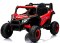 UTV2 Auto na Akumulator BUGGY R-sport CZERWONY 4x4 Koła EVA, SKÓRA, Pilot RC