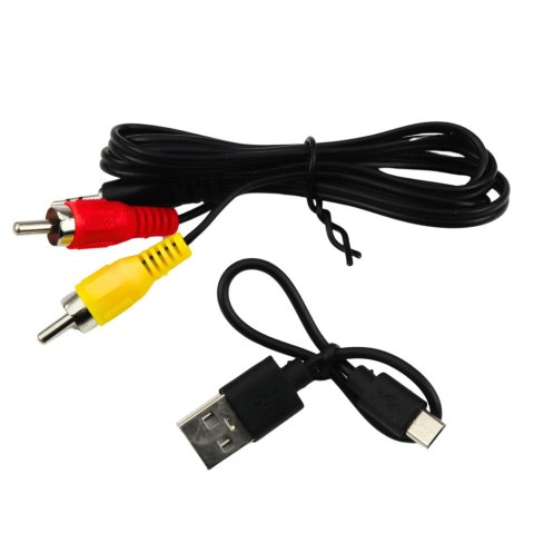 Elektroniczna Gra Konsola Retro Sup 400 Gier LCD 8 Bit Czerwona