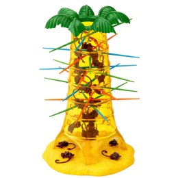 Gra Zręcznościowa Rodzinna Spadające Małpki Drzewo Palma