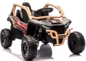 Kawasaki Teryx BEŻOWY Buggy Auto na akumulator 4x4 Koła EVA, Skóra, Pilot RC