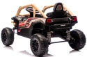 Kawasaki Teryx BEŻOWY Buggy Auto na akumulator 4x4 Koła EVA, Skóra, Pilot RC