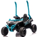 Kawasaki Teryx NIEBIESKI Buggy Auto na akumulator 4x4 Koła EVA, Skóra, Pilot RC