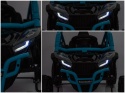 Kawasaki Teryx NIEBIESKI Buggy Auto na akumulator 4x4 Koła EVA, Skóra, Pilot RC