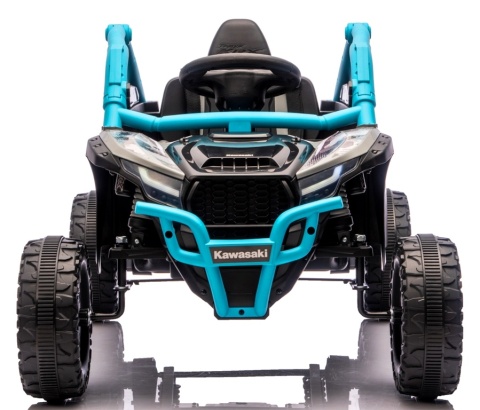 Kawasaki Teryx NIEBIESKI Buggy Auto na akumulator 4x4 Koła EVA, Skóra, Pilot RC