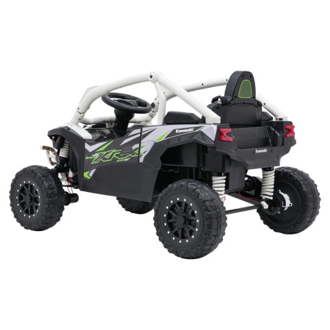 Kawasaki Teryx SZARY Buggy Auto na akumulator 4x4 Koła EVA, Skóra, Pilot RC