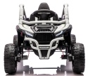 Kawasaki Teryx SZARY Buggy Auto na akumulator 4x4 Koła EVA, Skóra, Pilot RC