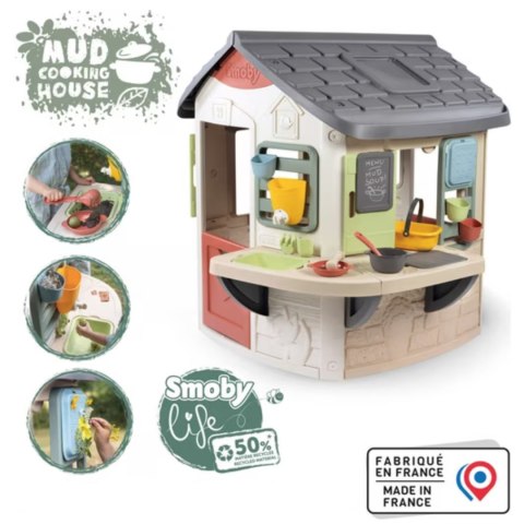 SMOBY Domek z Kuchnią +16 elementów