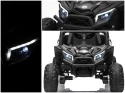 UTV2 Auto na Akumulator BUGGY R-sport CZARNY 4x4 Koła EVA, SKÓRA, Pilot RC