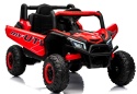 UTV2 Auto na Akumulator BUGGY R-sport CZERWONY 4x4 Koła EVA, SKÓRA, Pilot RC