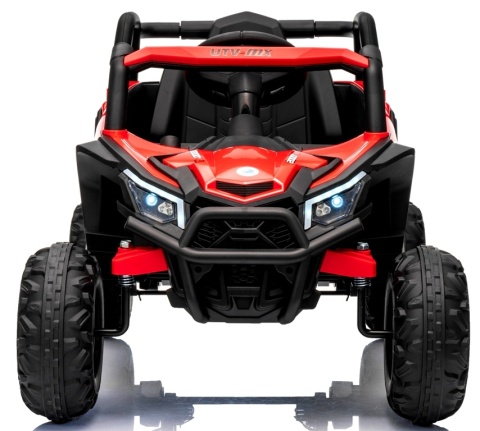 UTV2 Auto na Akumulator BUGGY R-sport CZERWONY 4x4 Koła EVA, SKÓRA, Pilot RC
