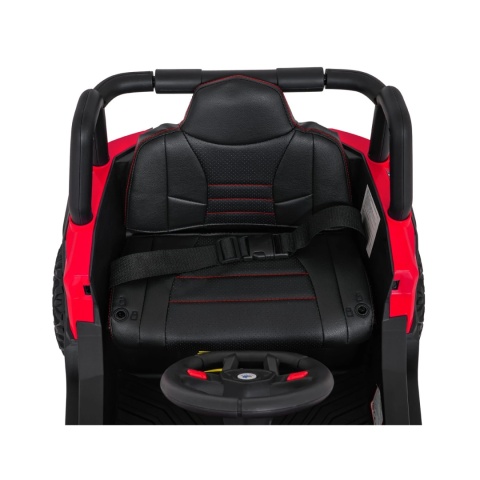 UTV2 Auto na Akumulator BUGGY R-sport CZERWONY 4x4 Koła EVA, SKÓRA, Pilot RC