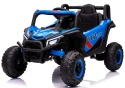 UTV2 Auto na Akumulator BUGGY R-sport NIEBIESKI 4x4 Koła EVA, SKÓRA, Pilot RC