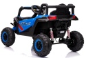 UTV2 Auto na Akumulator BUGGY R-sport NIEBIESKI 4x4 Koła EVA, SKÓRA, Pilot RC